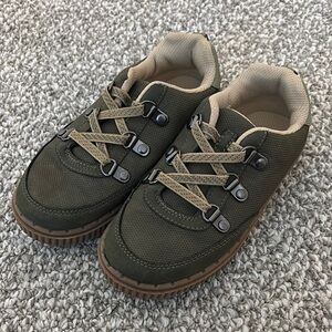 Kids Green Hiking Shoes